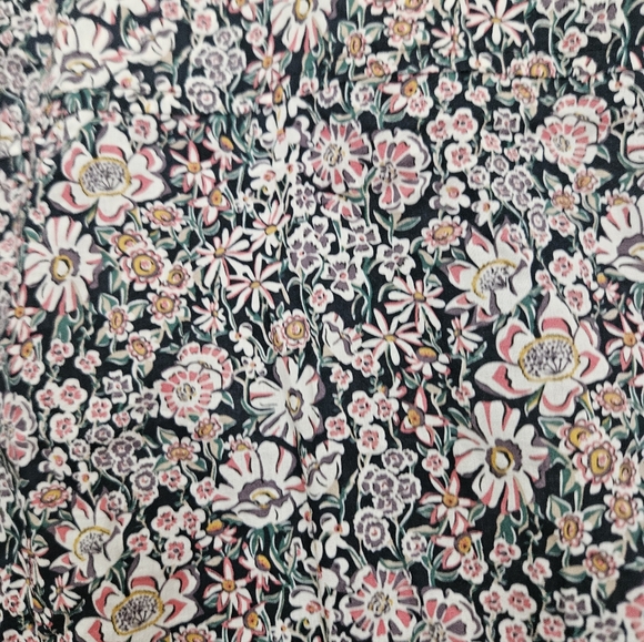 J. Crew Liberty London Floral Print Blouse 100% Cotton 10 - Picture 9 of 9